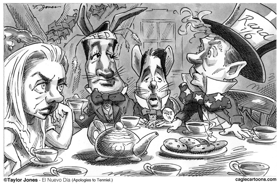 Hillary in Wonderland