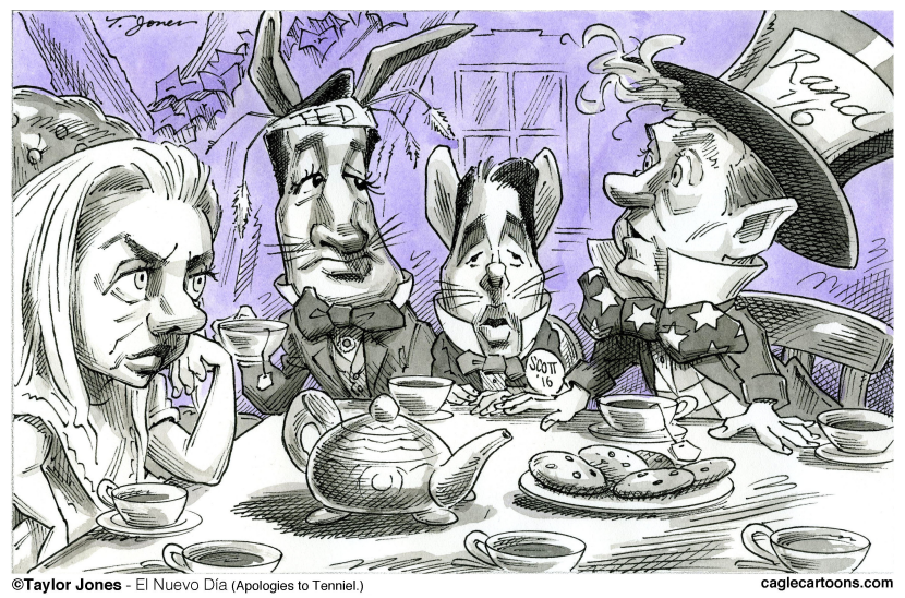 Hillary in Wonderland - COLOR