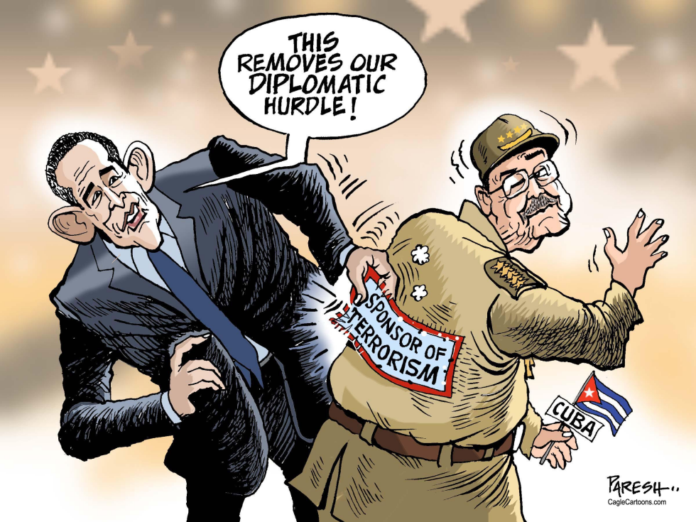 Obama, Raul Castro meet COLOR