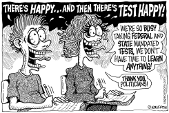 TEST HAPPY  by Monte Wolverton