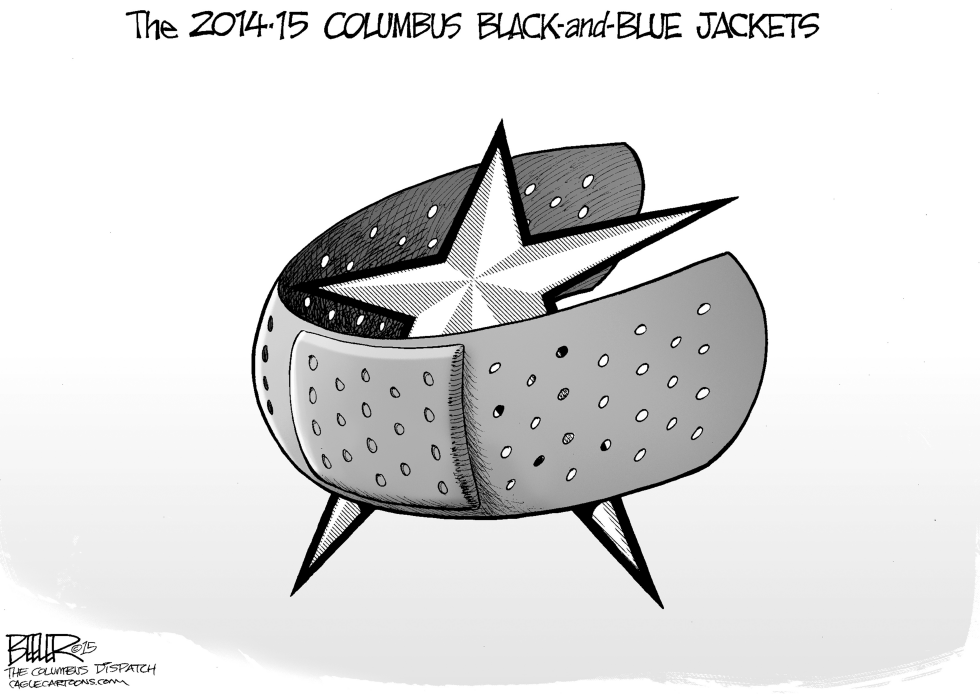 LOCAL OH - Black-and-Blue Jackets