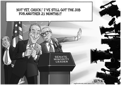 SENATOR SCHUMER IS READY FOR DEMOCRATIC LEADER SPOTLIGHT by R.J. Matson