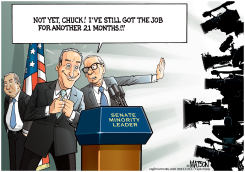 SENATOR SCHUMER IS READY FOR DEMOCRATIC LEADER SPOTLIGHT by R.J. Matson