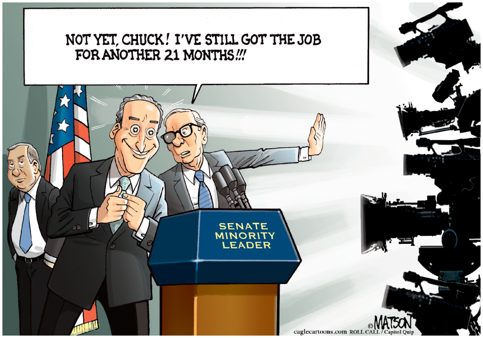 Senator Schumer is Ready for Democratic Leader Spotlight-COLOR