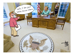 WHITE HOUSE INTERN by Arend Van Dam
