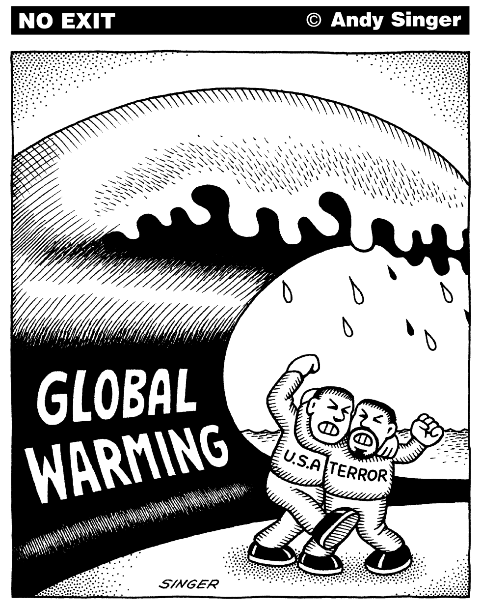 Global Warming Tidal Wave