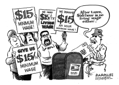15/HOUR MINIMUM WAGE by Jimmy Margulies