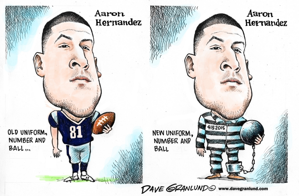  HERNANDEZ GUILTY OF MURDER by Dave Granlund