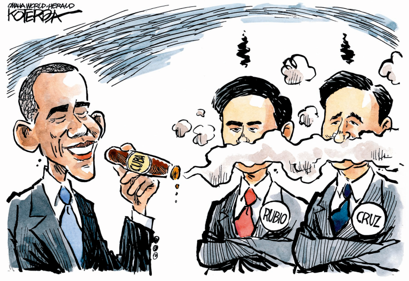 Obamas Cigar