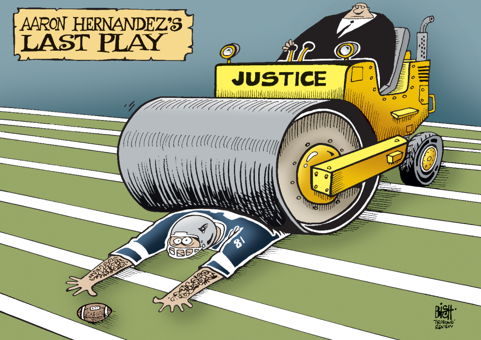 AARON HERNANDEZ, COLOR
