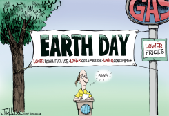 EARTH DAY by Joe Heller