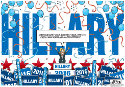 HILLARY IS READY FOR HILLARY by R.J. Matson