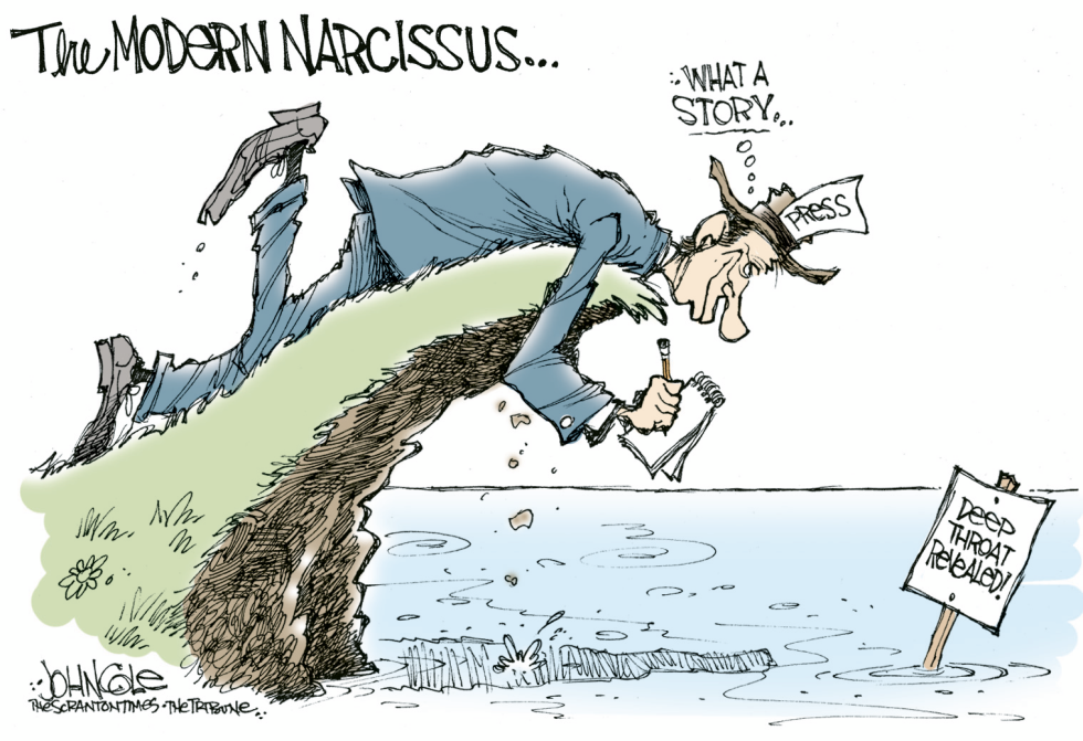 Journalistic narcissism