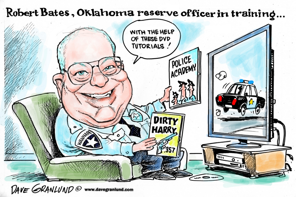  RESERVE POLICE OFFICER TRAINING by Dave Granlund