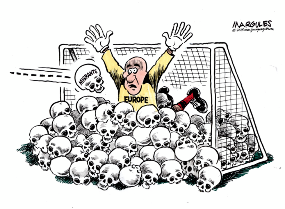 Europe and the migrant crisis color
