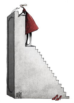 EL ACCESO A LA POLITICA /  by Angel Boligan
