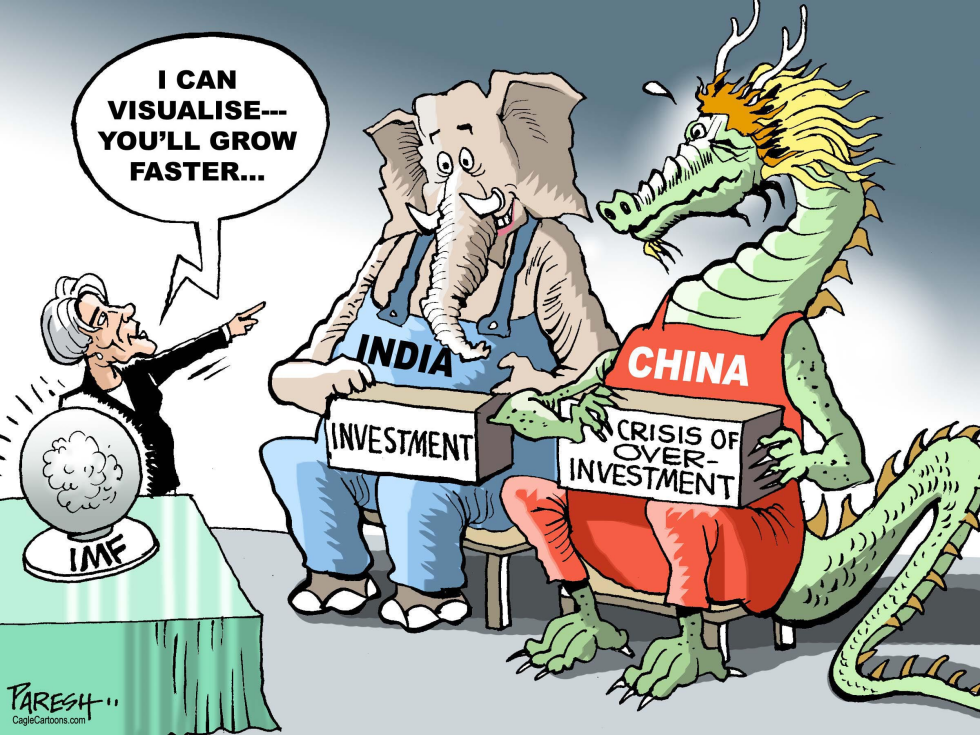  IMF ON INDIA, CHINA by Paresh Nath