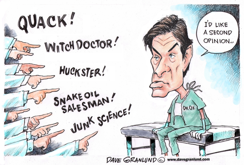 Dr Oz critics