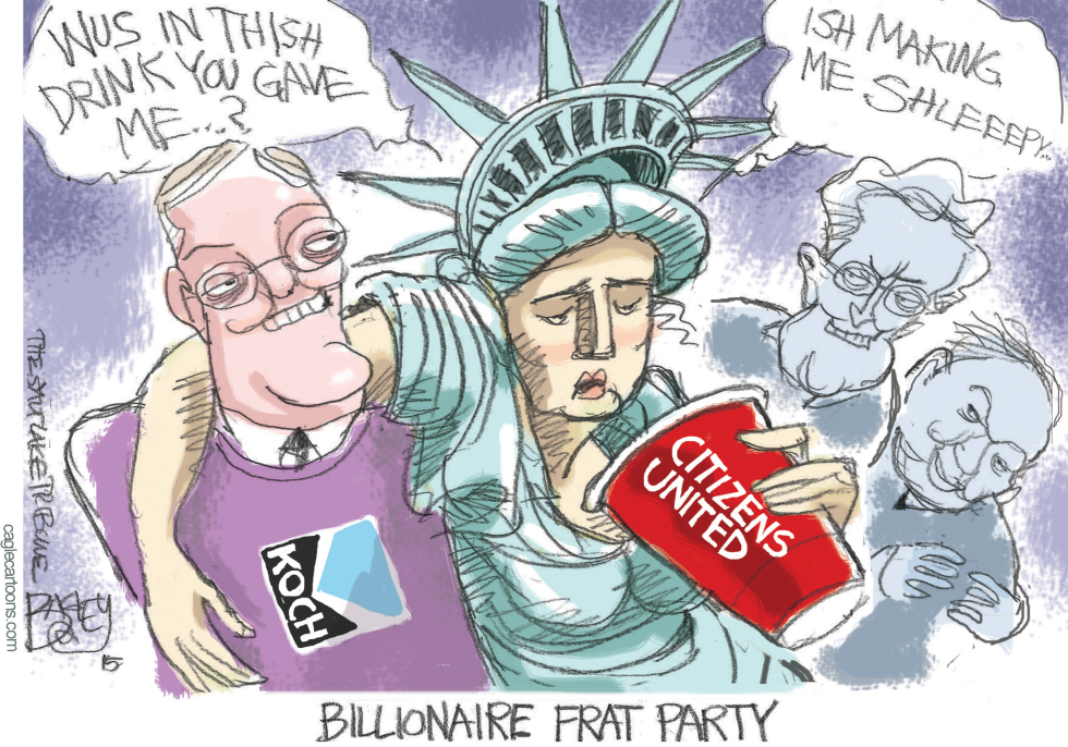  BILLIONAIRE FRAT BOYS by Pat Bagley