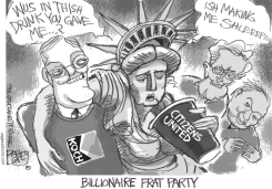 BILLIONAIRE FRAT BOYS by Pat Bagley