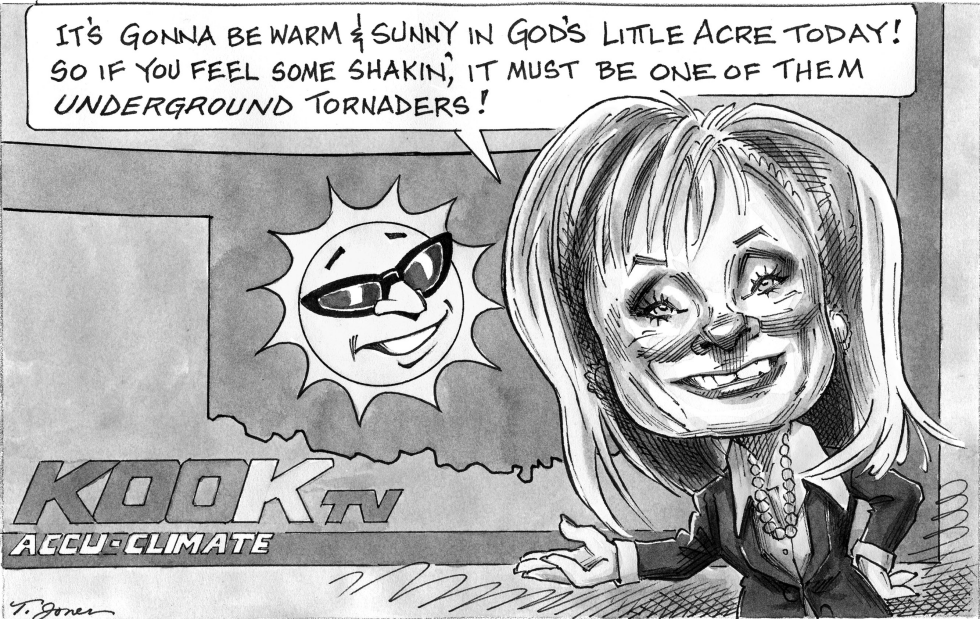 Governor Mary Fallin earthquake forecast