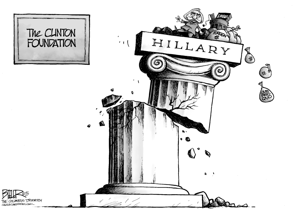 Crumbling Clinton