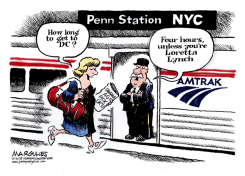 ATTORNEY GENERAL LORETTA LYNCH by Jimmy Margulies