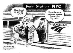 ATTORNEY GENERAL LORETTA LYNCH by Jimmy Margulies