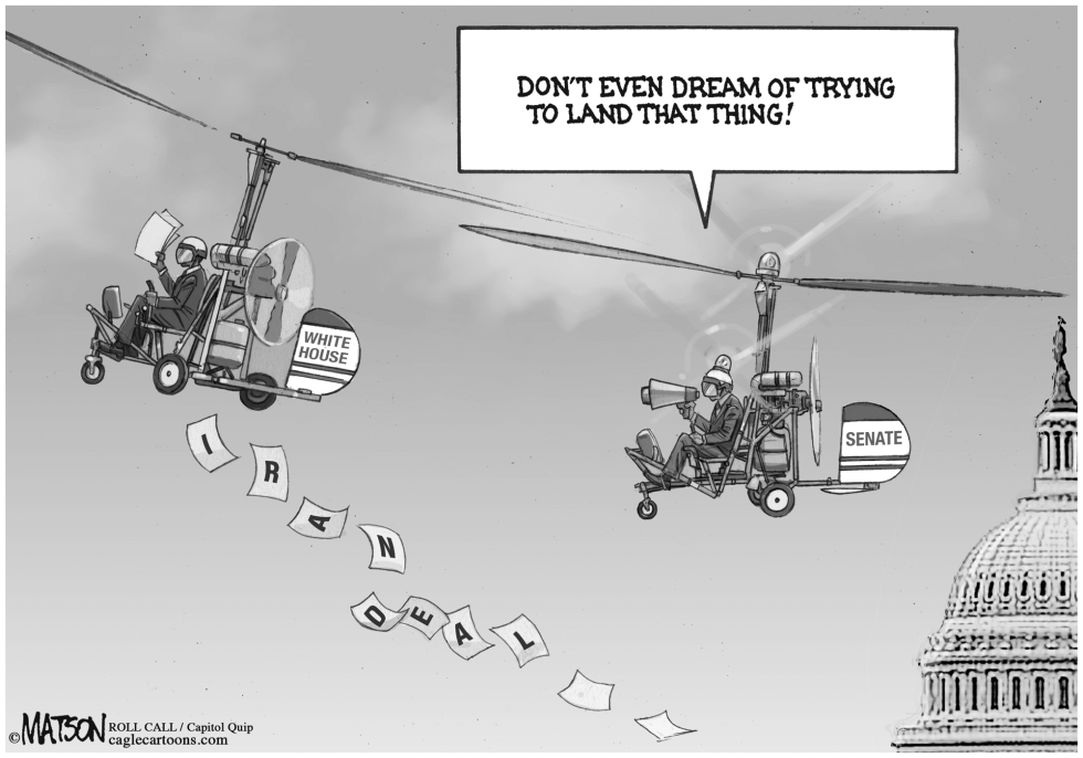 Congress Intercepts Iran Deal Gyrocopter