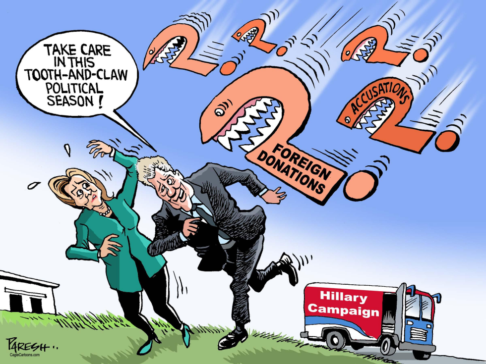 Clintons’ foreign funds COLOR
