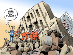 NEPAL QUAKE TRAGEDY  by Paresh Nath