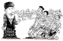 IRAN CARTOON FOR CAGLE COLUMN by Daryl Cagle