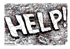 EARTHQUAKE IN NEPAL by Jimmy Margulies