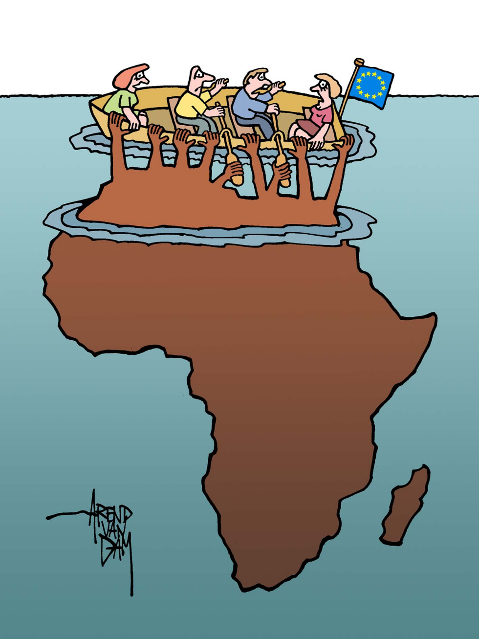 Africa drowning