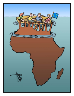 AFRICA DROWNING by Arend Van Dam