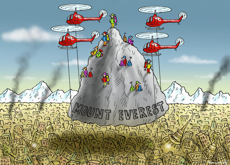 THE SAVED MOUNT EVEREST