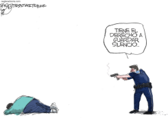 TIROTEOS DE LA POLICIA /  by Pat Bagley