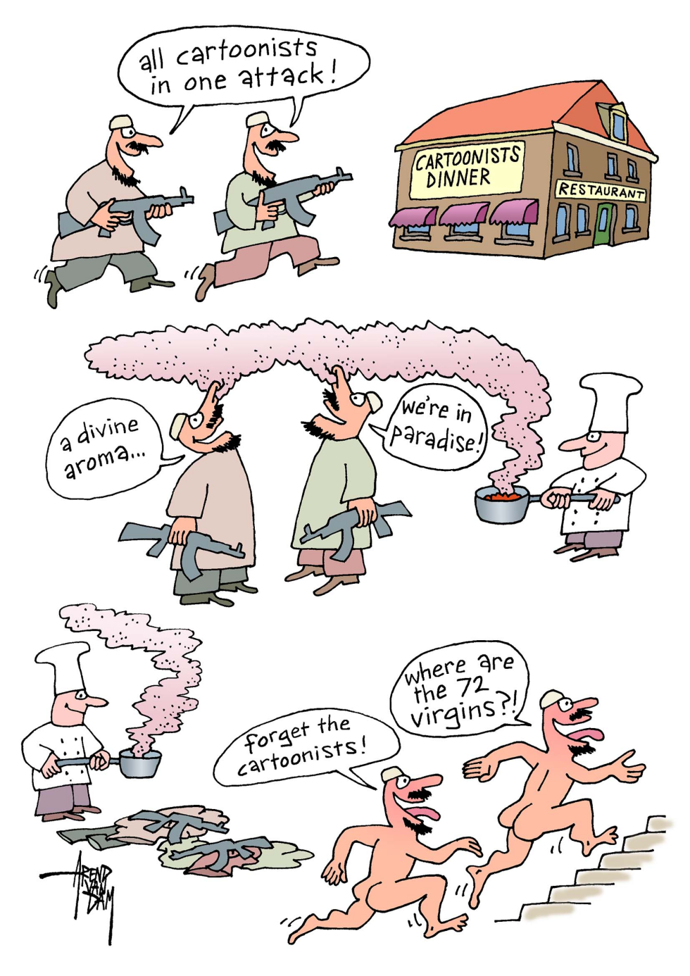 cartoonists dinner
