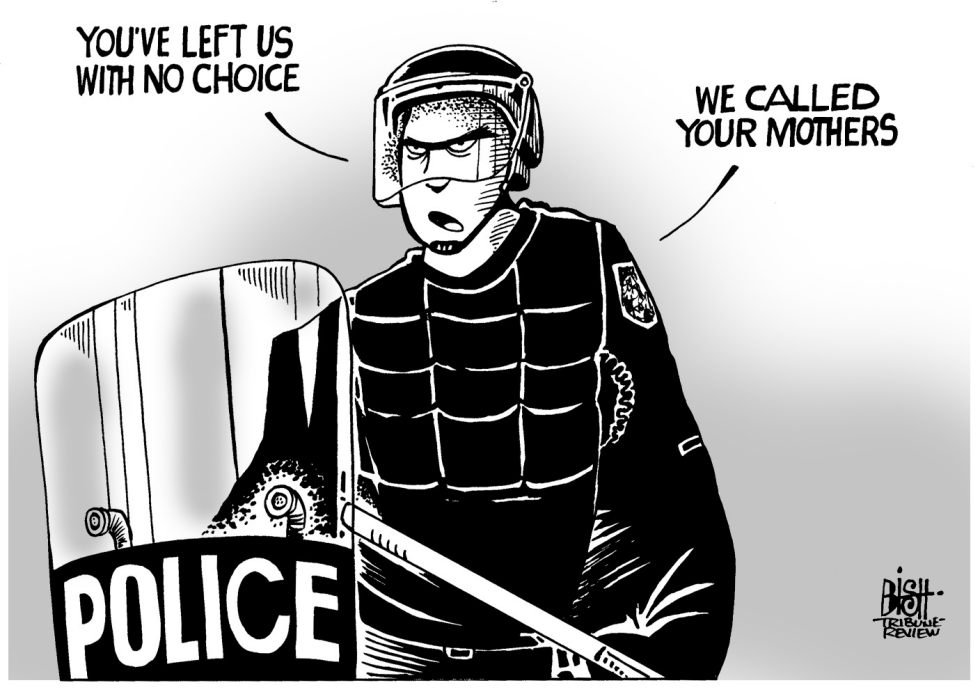 YOU'RE IN TROUBLE NOW, B/W