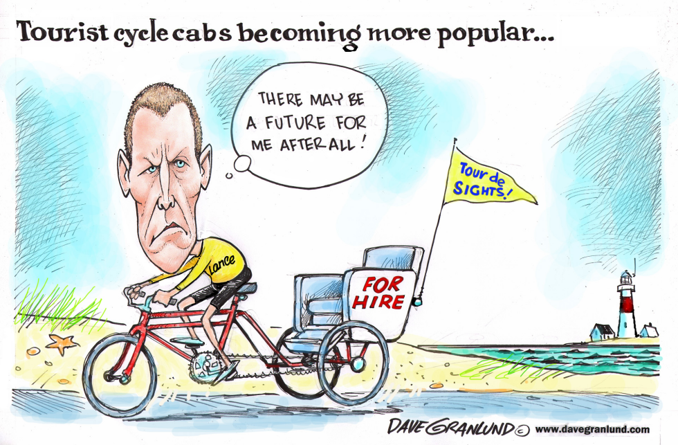  TOURIST CYCLE CABS by Dave Granlund