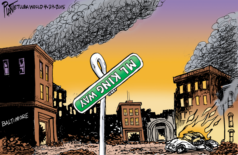 Burning City