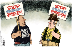 BALTIMORE COMMON GROUND  by Rick McKee
