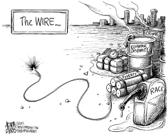SET IN BALTIMORE by Adam Zyglis