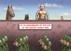 RUSSIAN 70TH ANNIVERSARY WWI CELEBRATION by Marian Kamensky