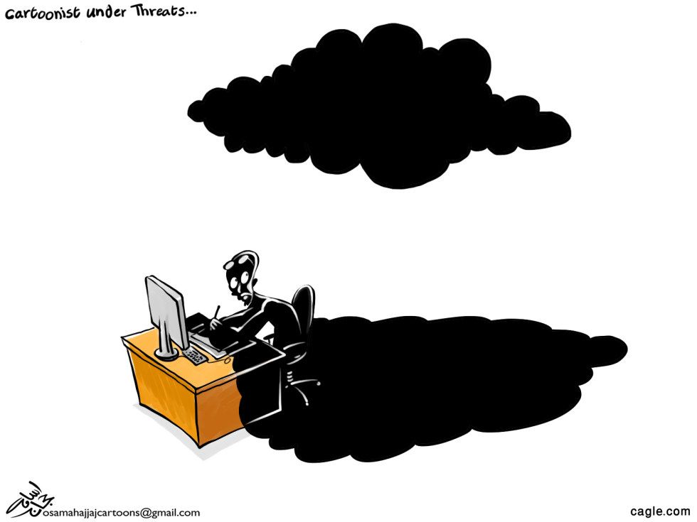 Cartoonist Under Threats