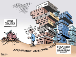 QUAKE &DEVELOPING WORLD  by Paresh Nath