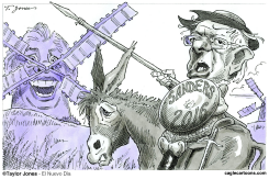 BERNIE SANDERS - MOLINOS DE VIENTO  by Taylor Jones