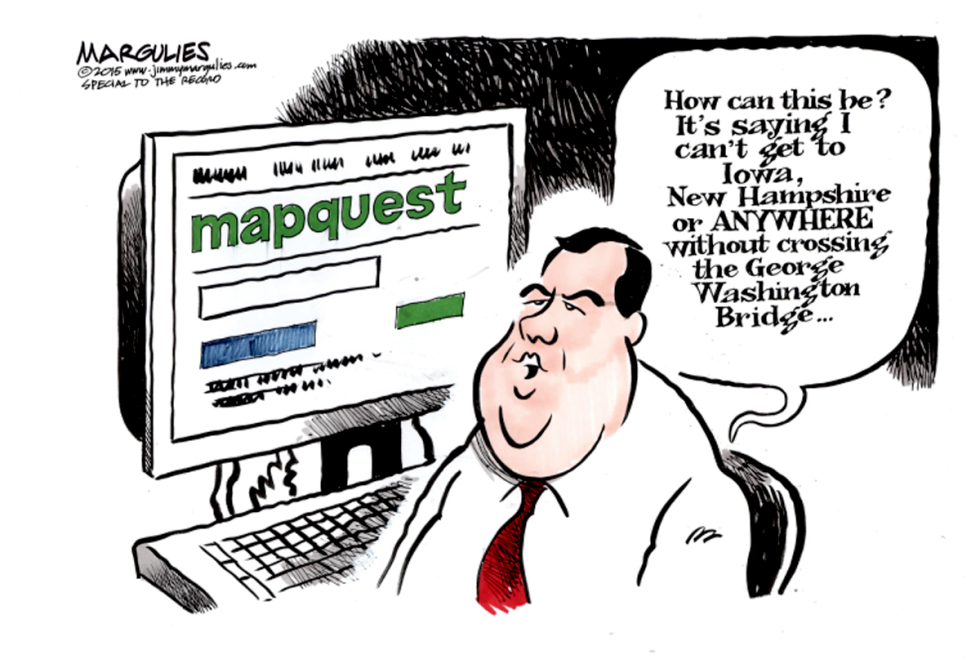Christie and Bridgegate color
