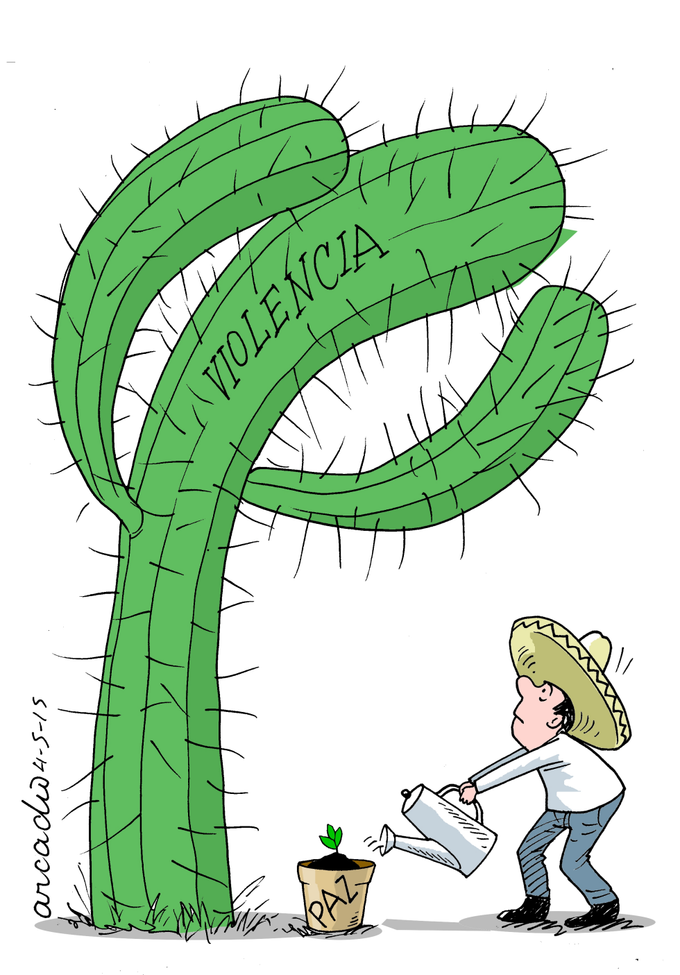 La violencia en México