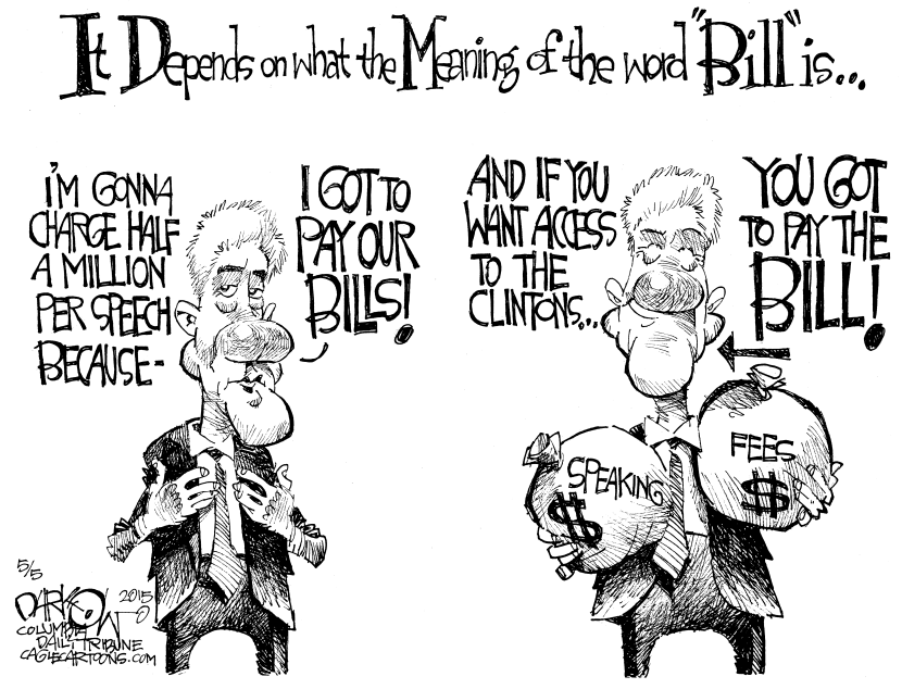 Pay The Bill --Clinton